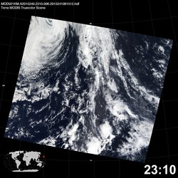 Level 1B Image at: 2310 UTC