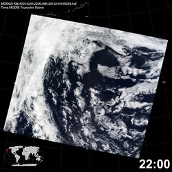 Level 1B Image at: 2200 UTC