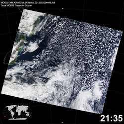 Level 1B Image at: 2135 UTC