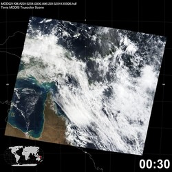 Level 1B Image at: 0030 UTC