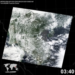 Level 1B Image at: 0340 UTC