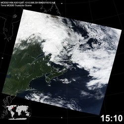 Level 1B Image at: 1510 UTC