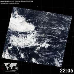 Level 1B Image at: 2205 UTC