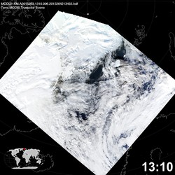 Level 1B Image at: 1310 UTC