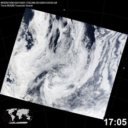 Level 1B Image at: 1705 UTC