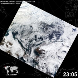 Level 1B Image at: 2305 UTC