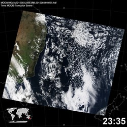 Level 1B Image at: 2335 UTC