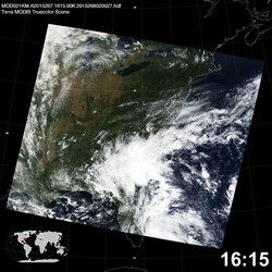 Level 1B Image at: 1615 UTC