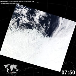 Level 1B Image at: 0750 UTC