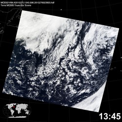 Level 1B Image at: 1345 UTC