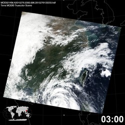 Level 1B Image at: 0300 UTC