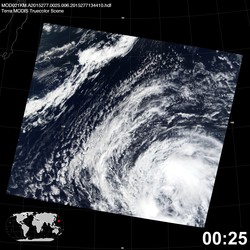 Level 1B Image at: 0025 UTC