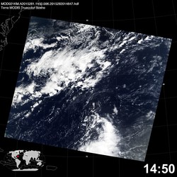 Level 1B Image at: 1450 UTC