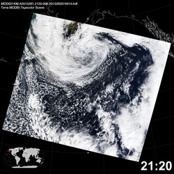 Level 1B Image at: 2120 UTC