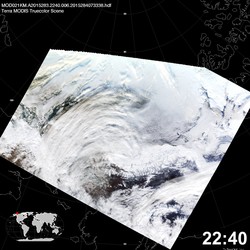 Level 1B Image at: 2240 UTC