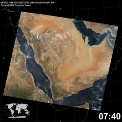 Level 1B Image at: 0740 UTC