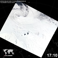 Level 1B Image at: 1710 UTC