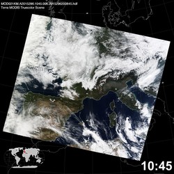 Level 1B Image at: 1045 UTC