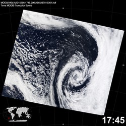 Level 1B Image at: 1745 UTC