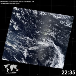 Level 1B Image at: 2235 UTC