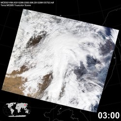 Level 1B Image at: 0300 UTC