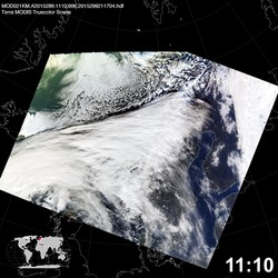 Level 1B Image at: 1110 UTC