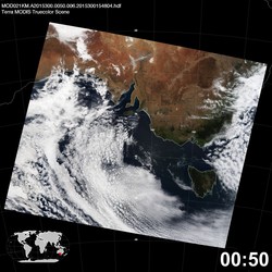 Level 1B Image at: 0050 UTC