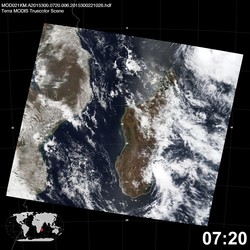 Level 1B Image at: 0720 UTC