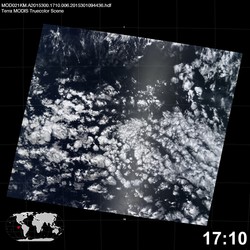 Level 1B Image at: 1710 UTC