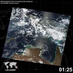 Level 1B Image at: 0125 UTC