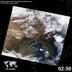 Level 1B Image at: 0250 UTC