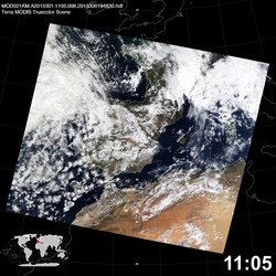 Level 1B Image at: 1105 UTC