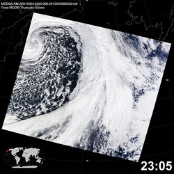 Level 1B Image at: 2305 UTC