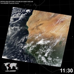 Level 1B Image at: 1130 UTC