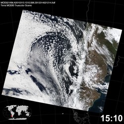 Level 1B Image at: 1510 UTC