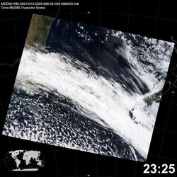 Level 1B Image at: 2325 UTC