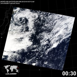 Level 1B Image at: 0030 UTC