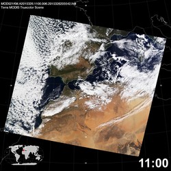 Level 1B Image at: 1100 UTC