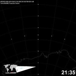 Level 1B Image at: 2135 UTC