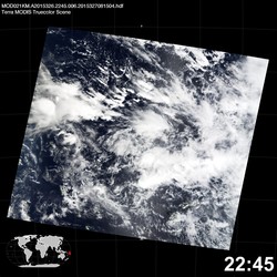 Level 1B Image at: 2245 UTC