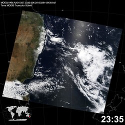 Level 1B Image at: 2335 UTC