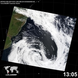 Level 1B Image at: 1305 UTC