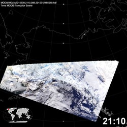 Level 1B Image at: 2110 UTC