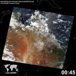 Level 1B Image at: 0045 UTC