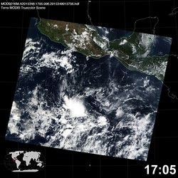 Level 1B Image at: 1705 UTC