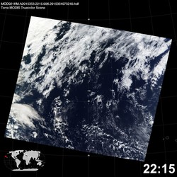 Level 1B Image at: 2215 UTC