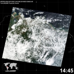 Level 1B Image at: 1445 UTC