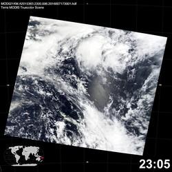 Level 1B Image at: 2305 UTC