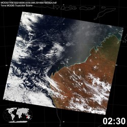 Level 1B Image at: 0230 UTC