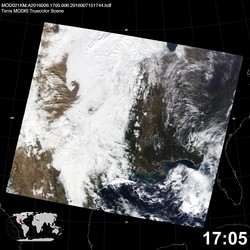 Level 1B Image at: 1705 UTC